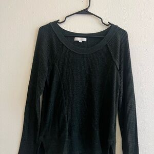 eri and ali Forest Green Crew Neck Sweater